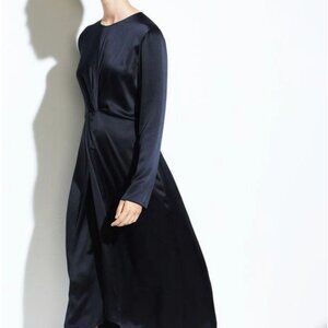 Vince Silk Dress - Twist Front